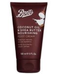 Boots Coconut Oil & Shea Butter Nourishing Foot Cream 150ml w/code