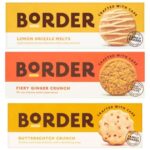 Border Biscuits 150g (Ginger Crunch / Butterscotch / Lemon Drizzle) – Nectar Price