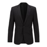 Boss Mens Ryan Cyl Slim Fit Wool Suit Jacket