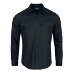 Bound to Darkness Long-Sleeved Shirt Black by Gothicana by EMP