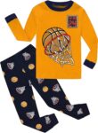 Boys Pyjamas 100% Cotton Tractor Toddler Clothes Sets Long Sleeve Winter Pjs for Kids Pyjama 2 Pieces Football Sleepwear 2-7 Years