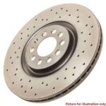 Brembo Xtra Drilled High Performance Brake Disc Pair – For Various Model of Audi / Seat / Skoda / VW – Free C&C