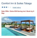 British Airways Tobago Holiday for 2Adults2Children (£575 each) – 7nts May Half Term 2027