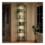 Bstrip Indoor Plant Shelf with Grow Light, 6-Tier Stand, 180cm