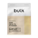 Bulk Skin Health Powder, Peach Iced Tea, 300 g 30 Servings, Collagen, Keratin, Hyaluronic Acid, Vitamins A, C & D, Biotin, Zinc, Selenium,