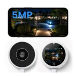 CAMSTRO 5MP Window Cameras, Smart Display, Dual-Band WiFi