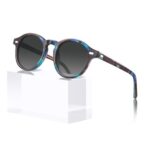 CARFIA Womens Retro Polarized Sunglasses, Acetate Frame, UV400, CA5266