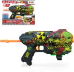 CRAZE BLASTER-X Foam Guns Fury – Childrens Foam Gun 30cm, 8 darts, shooting range 14m – Foam explosive toy, 3 Colours, Big