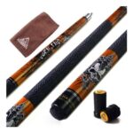 CUESOUL Rockin Series 58in 21oz Pool Cue Set with Case