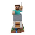 Cable Guys Minecraft: Steve Cable Guy R.E.S.T Collectible Figure Device Holder