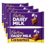 Cadbury Dairy Milk Caramel 4x 180g