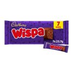 Cadbury Wispa Chocolate Bar 7 Pack Multipack 165.9g (7 X 23.7g)
