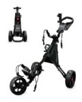 Caddytek CaddyLite 11.5 V3 3 Wheel Golf Push Cart – Lightweight, Easy To Fold