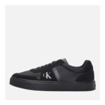Calvin Klein Jeans Mens Classic Cupsole Trainers Triple Black