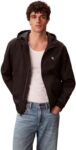 Calvin Klein Mens Ls Hooded Nylon Harrington – Size 3XL plus only