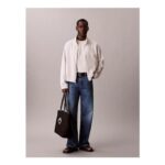 Calvin Klein Relaxed Linen Cotton Jacket