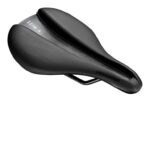 Cannomdale Line S Steel Flat 142MM Saddle (Black) Bike Seat