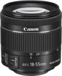 Canon EF-S 18-55 mm f/4-5.6 IS STM Lens for Camera – Black – Sold by haaf FBA
