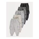 Cargo Cuffed Ankle Joggers 5 Pack