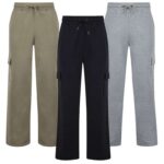 Cargo Fleece Jogger Pants with code (3 Colours available, S-XXL)