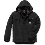 Carhartt Mens Cotton Duck Jacket With A Hood And Warm Lining – W/Code