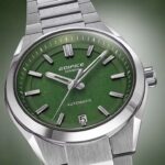 Casio Edifice Automatic Watch with Electroforming Dial, Green Dial, Model: EFK-100D-3AER- with Code