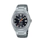 Casio Edifice Mens Dark Silver Stainless Steel Bracelet Watch