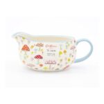 Cath Kidston Blue Floral Mushroom Ceramic Gravy Boat 380ml