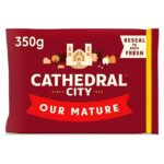 Cathedral City Mature / Extra Mature Cheddar Cheese 350g (Nectar)
