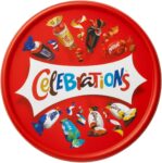 Celebrations Milk Chocolate & Biscuit Bars Assorted Snacks Sharing Tub 500g