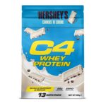 Cellucor C4 Whey Protein Powder, Hersheys Cookies & Cream, 25g Protein, Low Sugar, Post-Workout Recovery