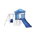 Chad Valley Climbing Frame with Toddler Swing and Kids Slide