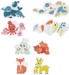 Chad Valley Under the Sea 26 Piece Puzzle Set (Includes 4 Puzzles) / Woodland 18 Puzzle Set £2.50 – Free C&C