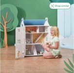 Chad Valley Wooden Georgian Doll House – Free C&C