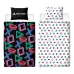 Character World PlayStation Duvet Cover Set, Reversible, Includes Pillowcase