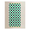 Checkerboard Cotton Beach Towel