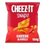 Cheez-It Cheese & Chilli Thin & Crispy Snacks 150g