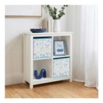 Cherry Bow Print Cube Storage Boxes