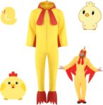 Chicken Costume, Animal Onesie Design for Halloween World Book Day Party