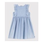 Childrens Sleeveless Cotton Dress