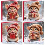 Christmas Cards Multipack 30 Pack – Sold by Mascot Pets FBA