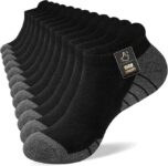 Cirorld Cotton Trainer Socks for Men & Women, 6 Pairs, Cushioned – various colors and sizes – Sold by Cirorld FBA