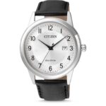 Citizen Eco-Drive Watch with Leather Strap, Model: AW1231-07A – Sold by Amazon EU