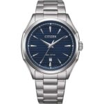 Citizen Eco-Drive Watch with Stainless Steel Bracelet, 100M WR, Model: AW1750-85L