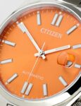 Citizen Mens Automatic Tsuyosa Watch, Sapphire Crystal, Orange Dial, Model: NJ0151-53Z