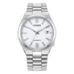 Citizen Mens Tsuyosa Watch 40mm, White, 40MM, NJ0150-81A Automatic Movement