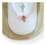 Clair De Lune Moses Basket Fibre Mattress, Hypoallergenic Bassinet