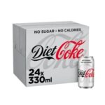 Coca Cola Diet 24 X 330ml Cans