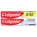 Colgate Baking Soda and Peroxide Whitening Toothpaste – 6 ounce (2 Count