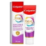 Colgate Total Toothpaste 75ml (Gum Care & Sensitivity, Enamel Strength, Decay & Erosion Defence & Advanced Whitening) – Nectar Price